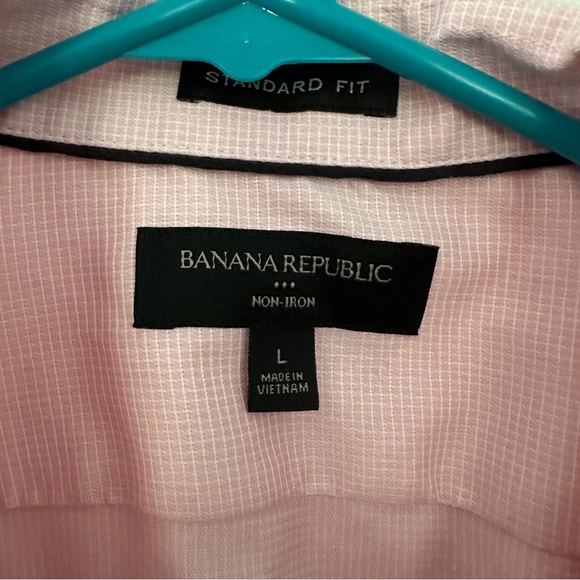 Lot Mens Shirts (14). XL Neck size 17.5, (3 size L) Chaps, Izod, JCrew, Banana. - Picture 13 of 15